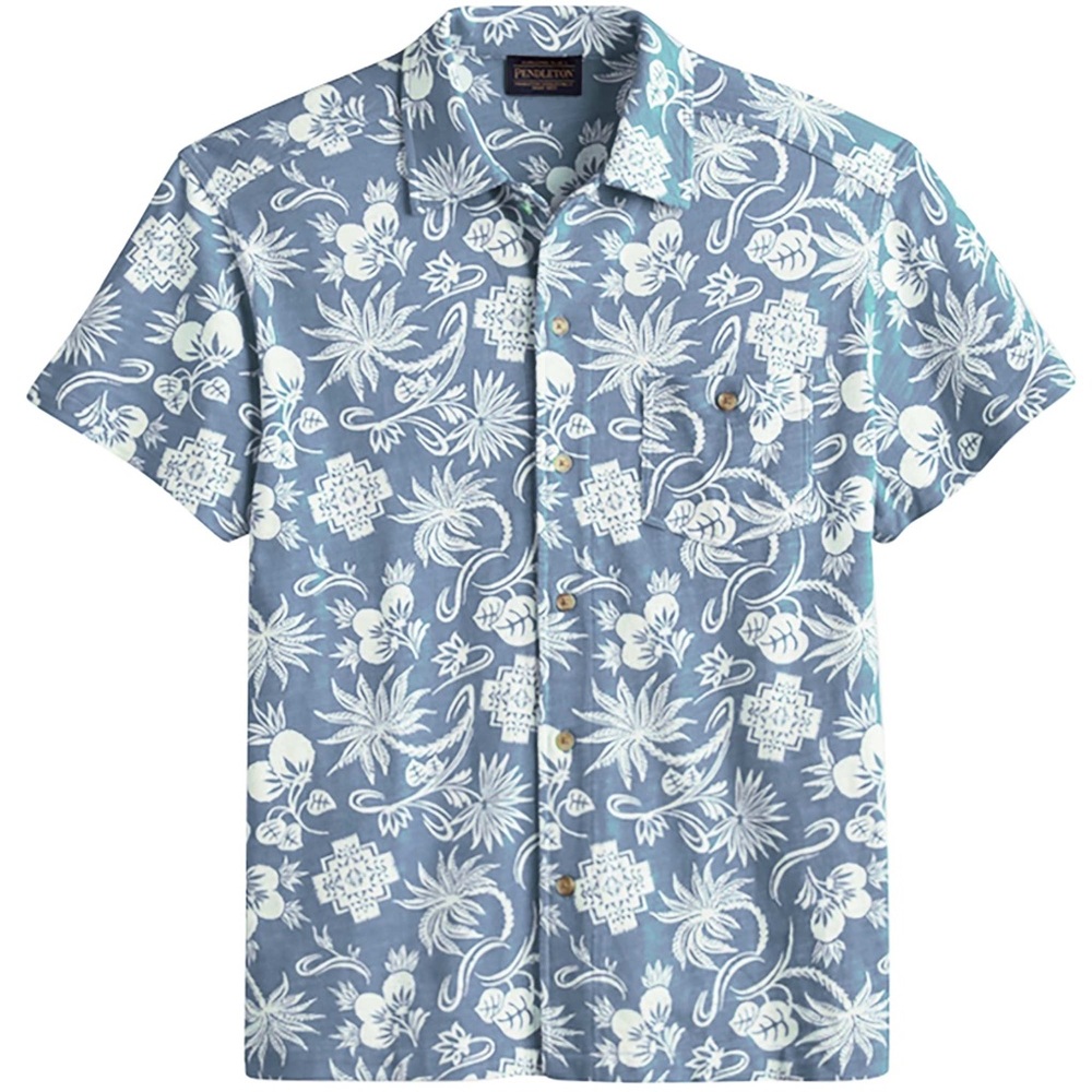 Pendleton Woolen Millsshort Sleeve Wayside Knit S… - image 1